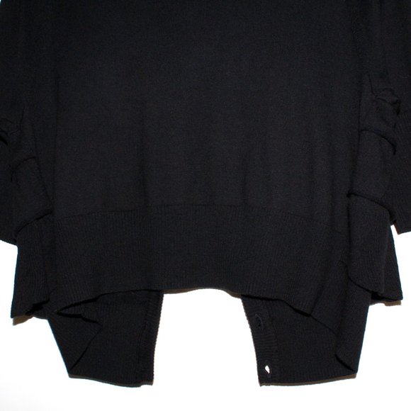 Candie's Vintage Y2K Ruffle Front Cardigan - Picture 14 of 16